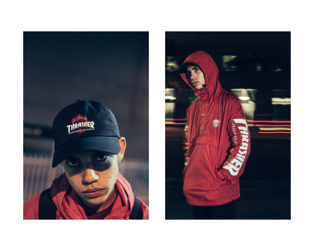 HUF x Thrasher Collaboration :: Tour De Stoops