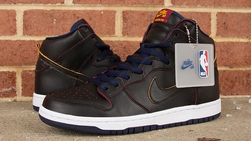 NBA X Nike SB Dunk High Pro Cavs Now Available