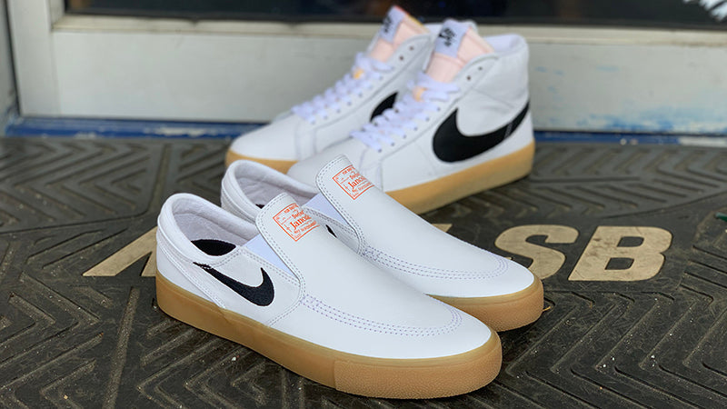 Nike SB Orange Label White Leather Release Info