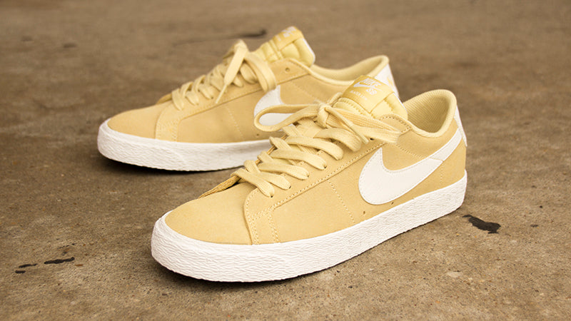 New Lemon Wash Nike SB Blazer Low