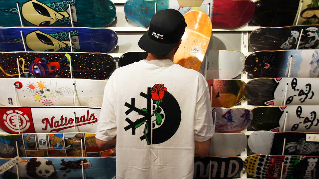 New White Pure Rose T-Shirts In Stock