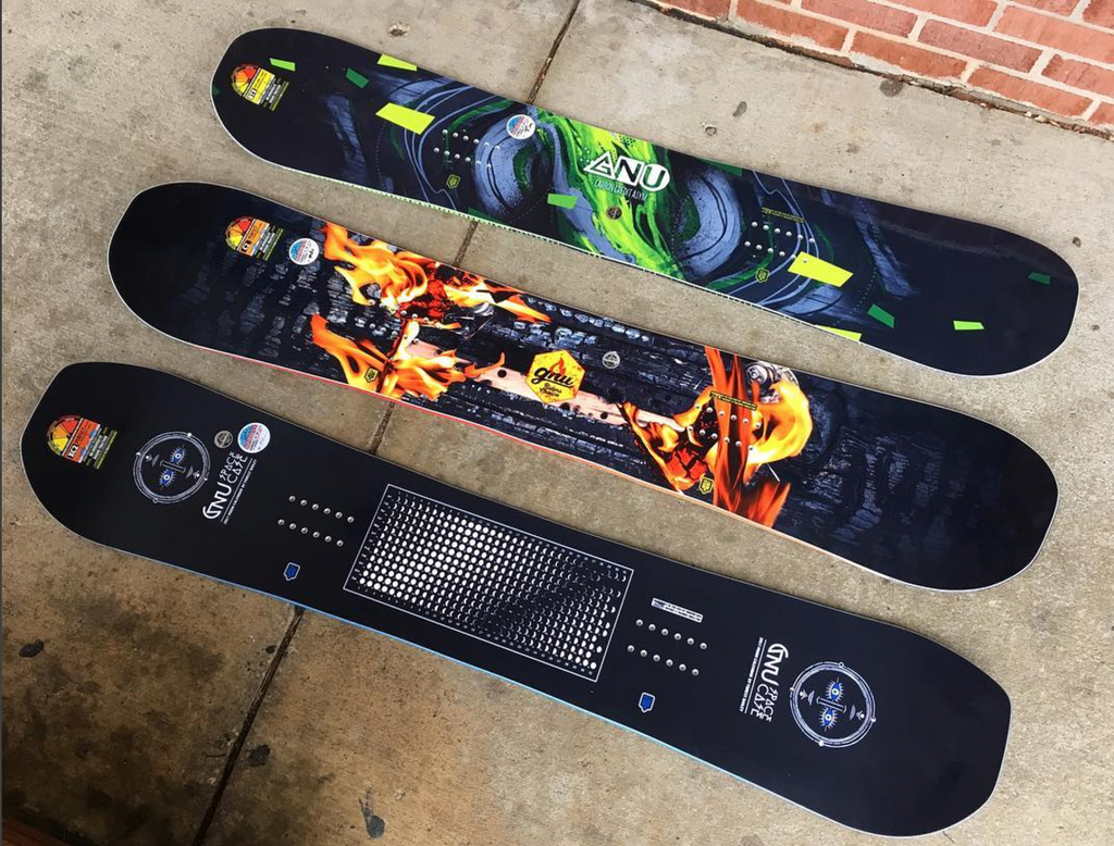 2017 Gnu Snowboards :: Asymmetrical Awesomeness