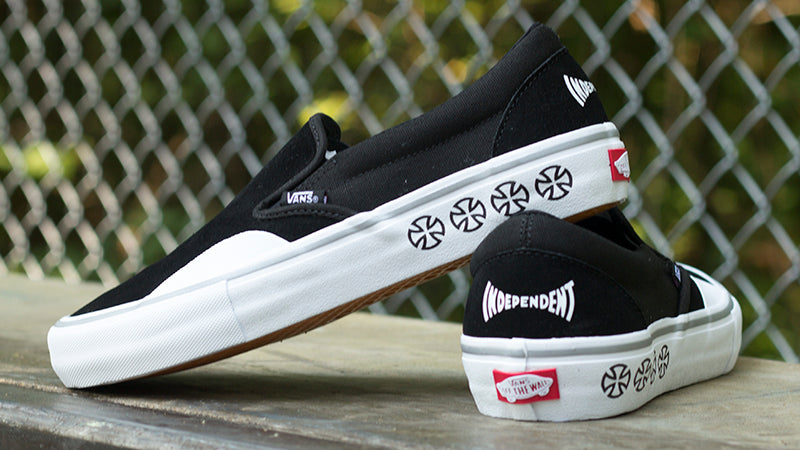 Vans X Independent Truck Co Slip On Pro Skate Shoes Now Available
