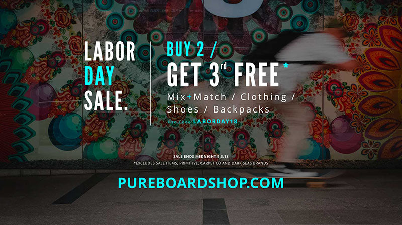 Labor Day Weekend Buy 2 Get 1 Free Sale - Clothing, Shoes, Backpacks & More!