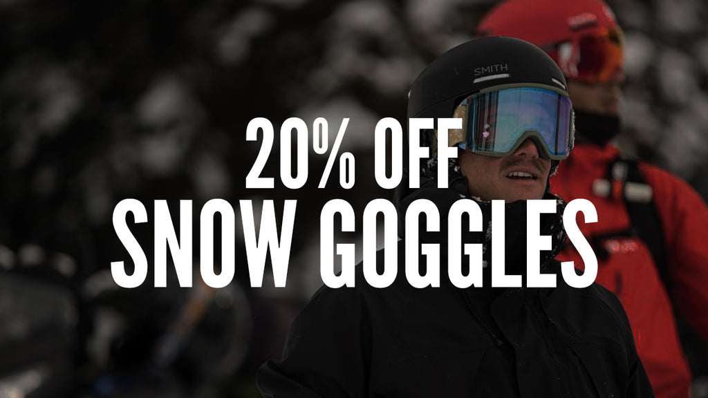 20% Off Snowboard Goggles