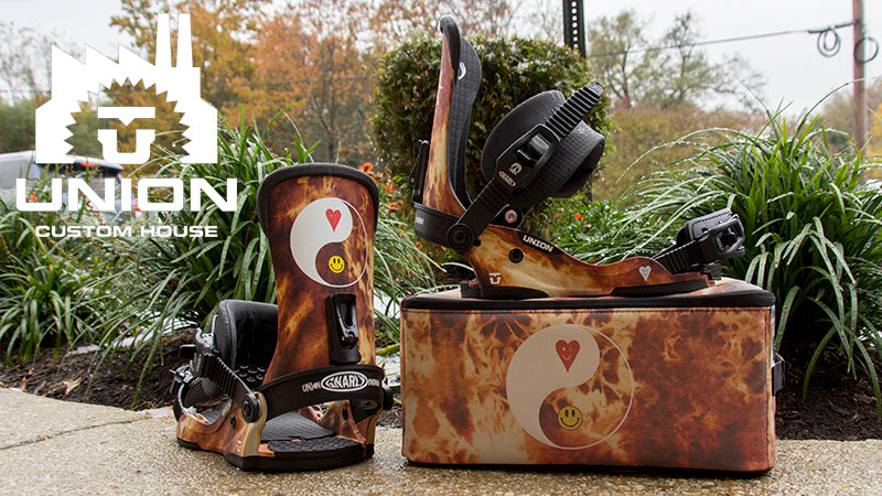 Union X Gnarly Clothes Snowboard Bindings