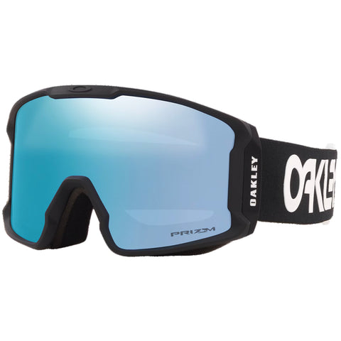 Oakley Line Miner Prizm L Snow Goggle Factory Pilot Black with Prizm Snow Sapphire Iridium Lens Pure Boardshop