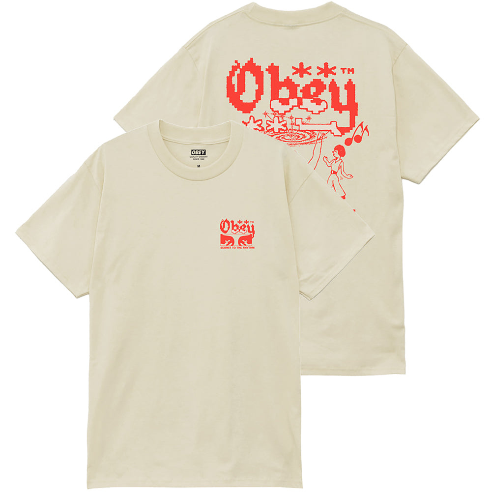 Obey Submit To The Rhythm T-Shirt Obey Submit To The Rhythm T-Shirt