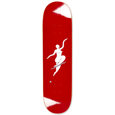 Polar No Complies Team Skateboard Deck red 8.25 pure boardshop