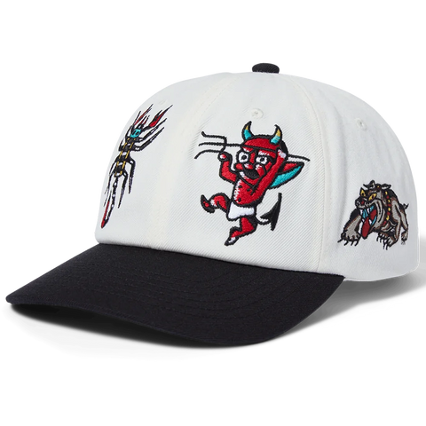 HUF Bledsoe 6-Panel Snapback Hat natural pure boardshop