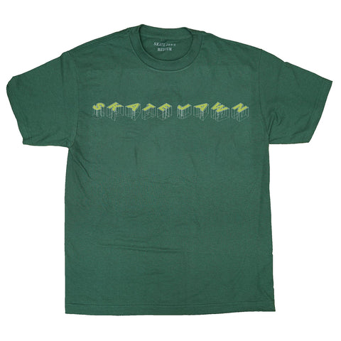 Skate Jawn Blueprint T-Shirt Green pure boardshop