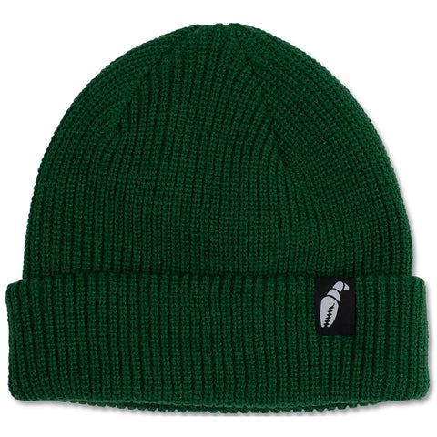 Crab Grab Claw Label Beanie forest green pure boardshop