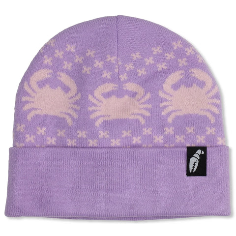 Crab Grab Nordicrab Beanie pastel purple pure boardshop