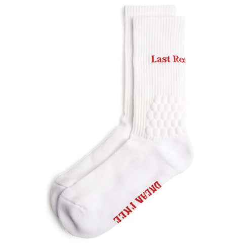 Last Resort Right Angle Bubble Socks white pure boardshop