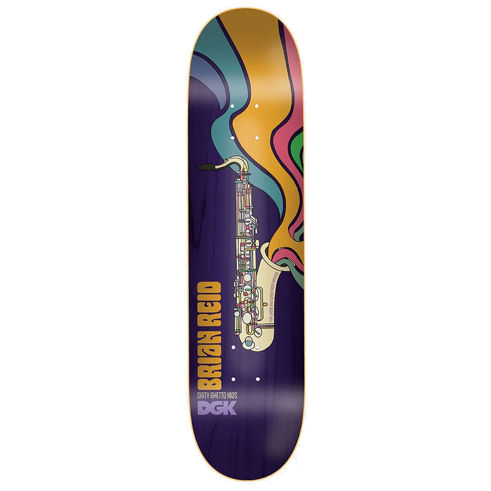 DGK Brian Reid Tone Skateboard Deck 8.38 DGK Brian Reid Tone Skateboard Deck 8.38