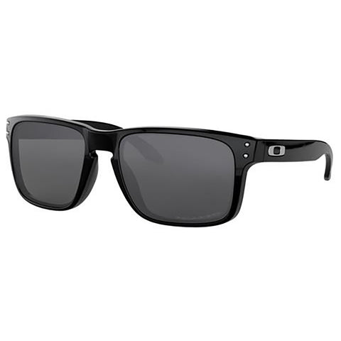 Oakley Holbrook Sunglasses Polished Black with Polarized Black Lens pure boardshop