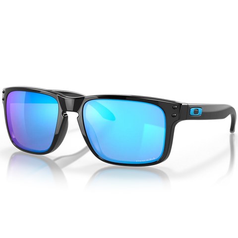 Oakley Holbrook Sunglasses Polished Black with Prizm Sapphire Lens pure boardshop
