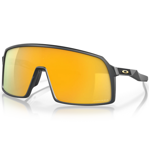 Oakley Sutro Sunglasses Matte Carbon with Prizm 24K Lens pure boardshop