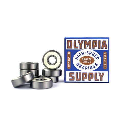 Olympia Bronze Grade High Speed Skateboard Bearings