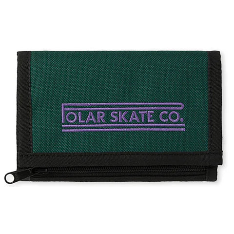 Polar Skate Co Stretch Logo Key Wallet dark green pure boardshop