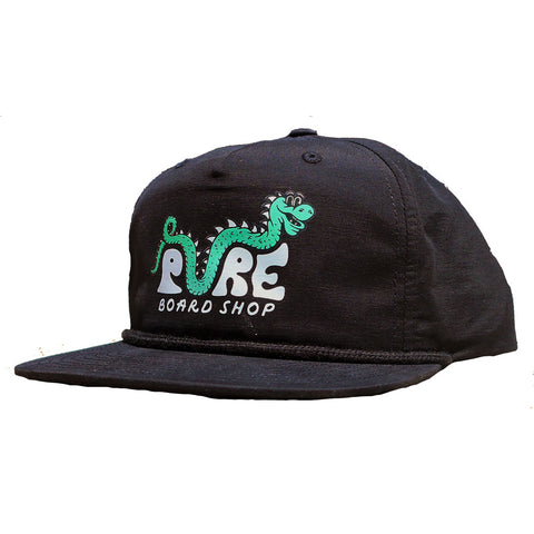 Pure Chessie Nylon Snapback Hat Navy/Maroon Pure boardshop