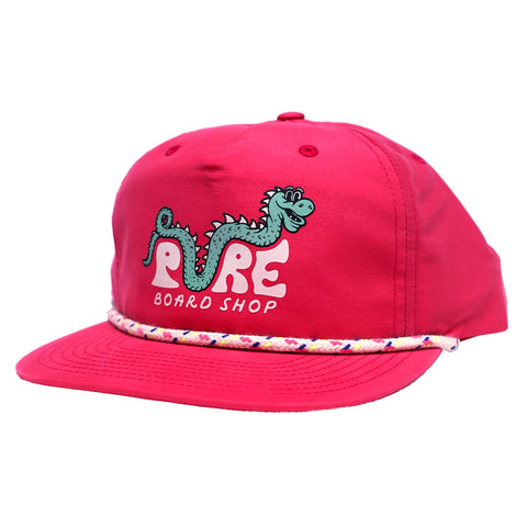 Pure Chessie Nylon Snapback Hat Navy/Maroon Pure boardshop