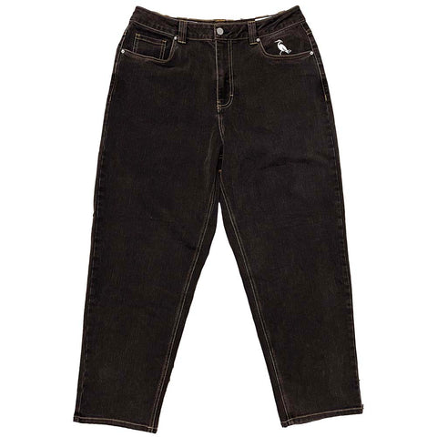Pure Heron Denim Pants Black Pure Boardshop