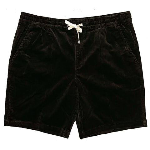 Pure Cord Shorts black pure boardshop