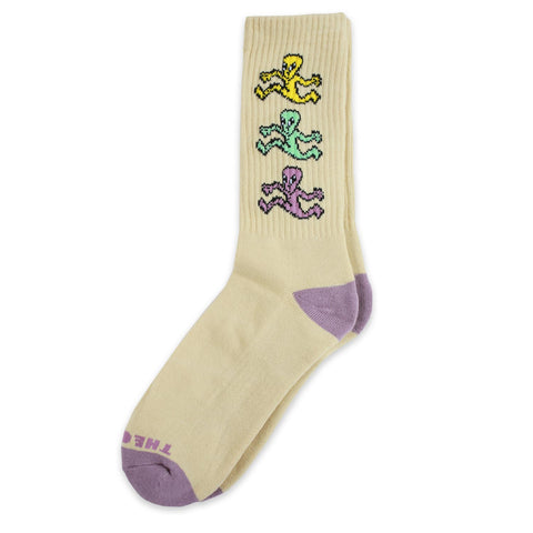 Theories Enigma Socks cream pure boardshop