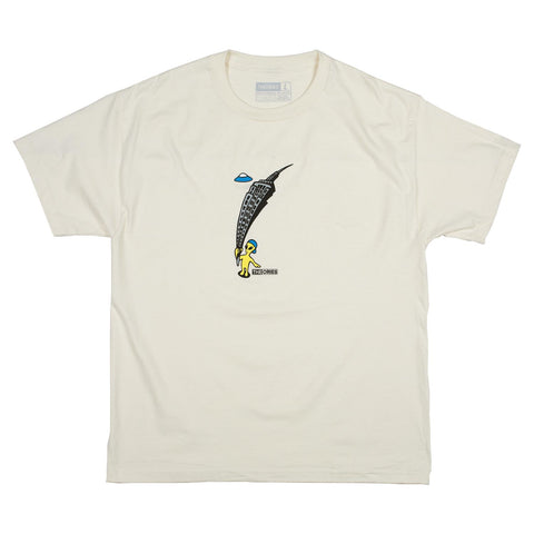 Theories Rave Kid T-Shirt cream pure boardshop