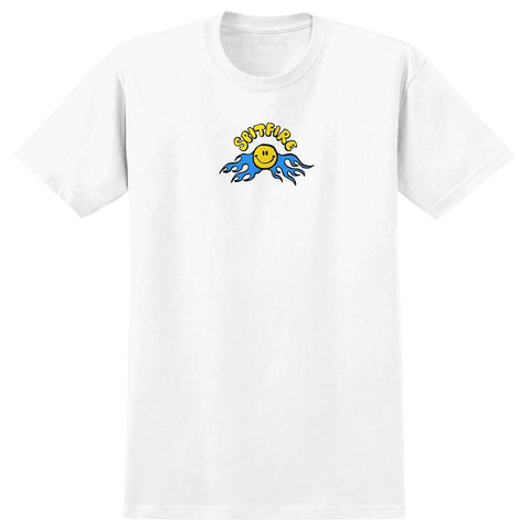 Spitfire Happy T-Shirt White Pure Boardshop