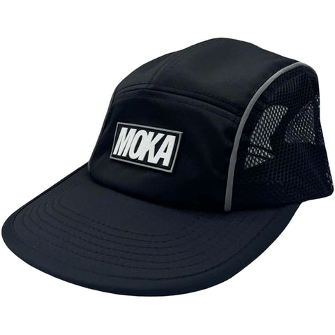 Moka Runner 5 Panel Cap black pure boardshop
