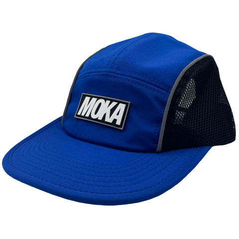 Moka Runner 5 Panel Cap blue pure boardshop