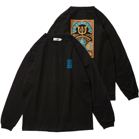 Evisen Best Match Long Sleeve T-Shirt black pure boardshop