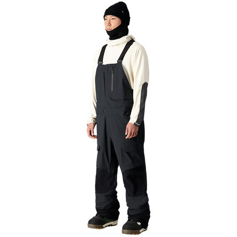 686 Gore-Tex Stretch Snow Bib Overalls Black pure boardshop