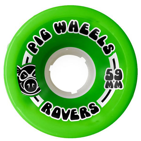 Pig Rover Cruiser Wheels 59mm 85a green pure boardshop