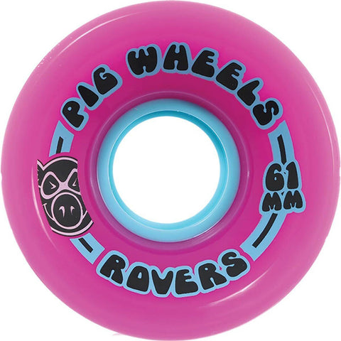 Pig Rover Cruiser Wheels 61mm 85a pink pure boardshop