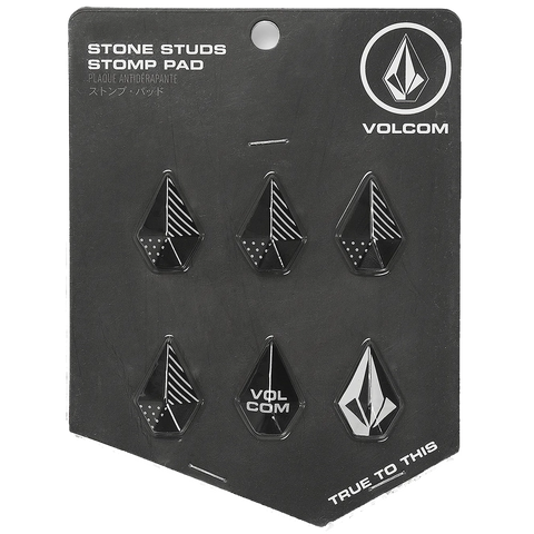 Volcom Stone Studs Stomp Pad Black Pure Boardshop