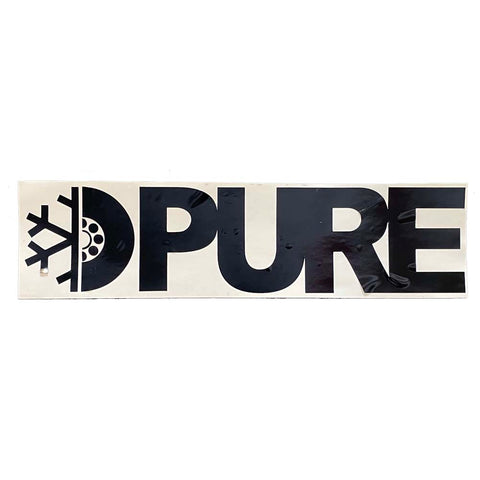 PURE FW Block Die Cut Sticker