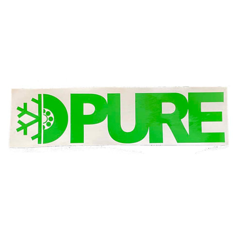 PURE FW Block Die Cut Sticker