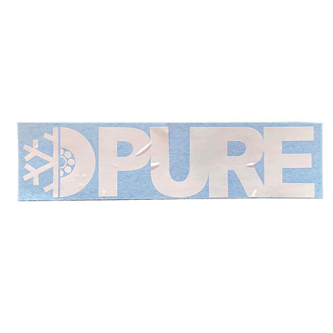 PURE FW Block Die Cut Sticker