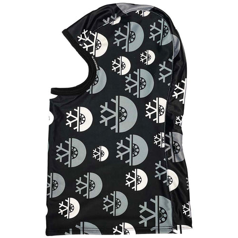 Pure X Black Strap Sock Hood Snow Balaclava Multi FW Pure Boardshop