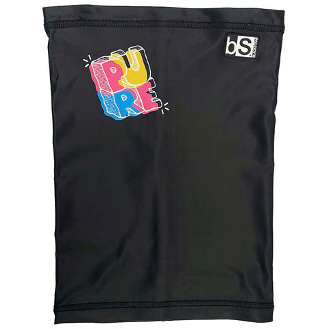 Pure X Black Strap The Tube Snow Face Mask Block Black pure boardshop