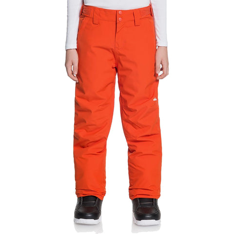 Quiksilver Estate Boys Snow Pants Pureed Pumpkin NZE0 pure board shop