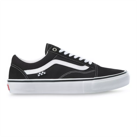 Vans Skate Old Skool Skate Shoes Black White Pure Board Shop