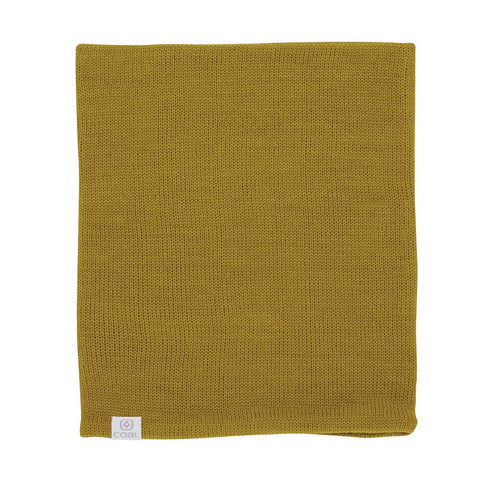 Coal FLT Knit Neck Gaiter Mustard Pure Boarshop
