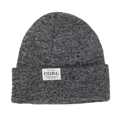 Coal The Uniform Low Cuff Beanie Black Marble Pure Boardshop