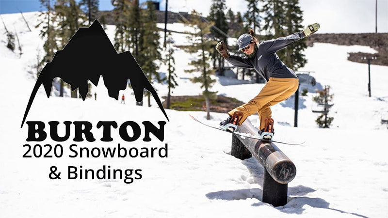 New 2020 Burton Snowboards & Snowboard Bindings