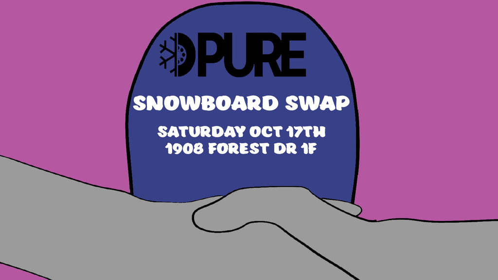 4th Annual Snowboard Swap - BUY/SELL Used Snowboard Equipment