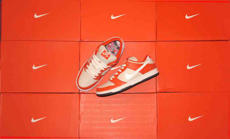 NIKE SB ORANGE BOX DUNK LOW RELEASE